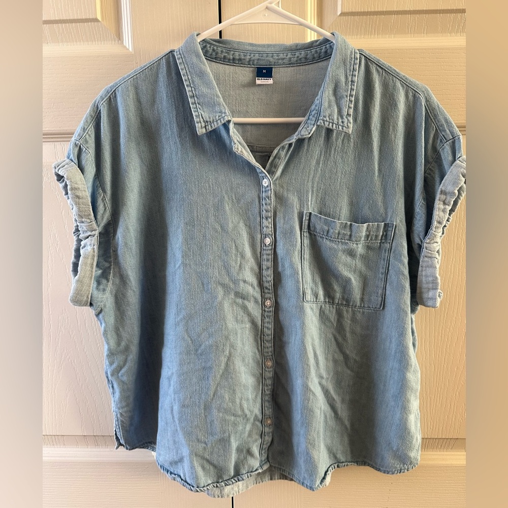 Chambray Button Down Shirt
